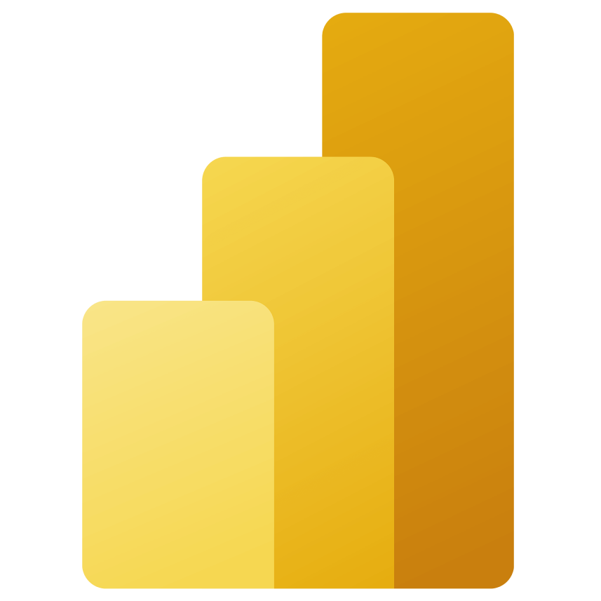 Microsoft Power BI logo