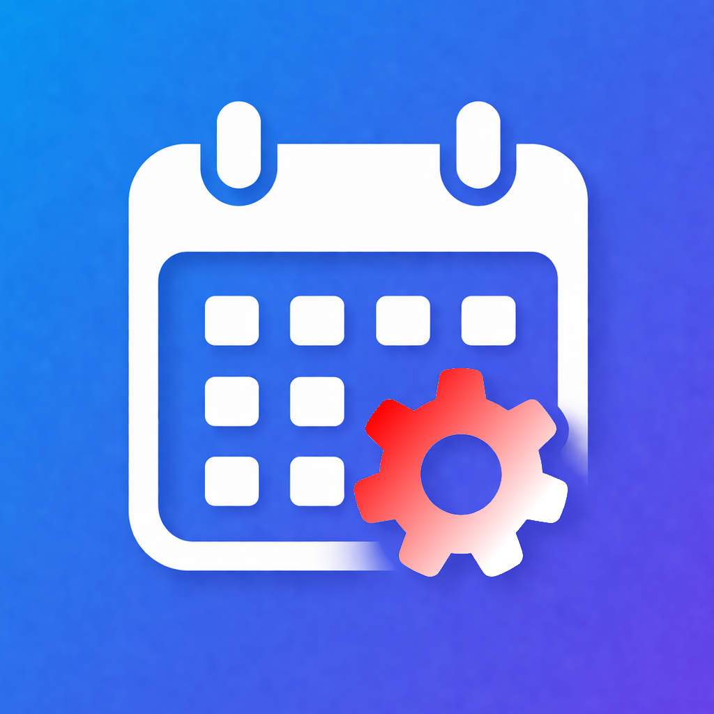 Asset rental calendar logo