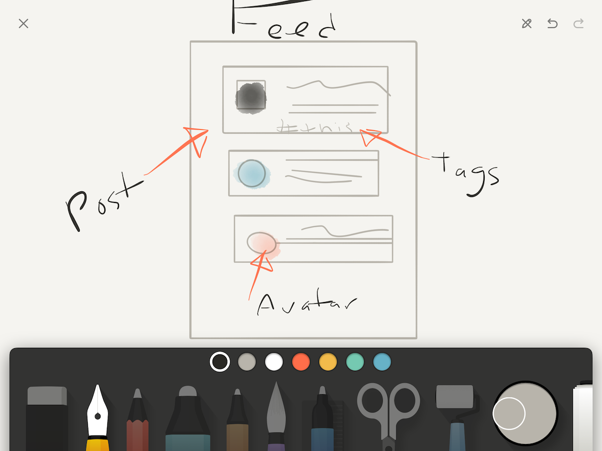 Paper FiftyThree iPad