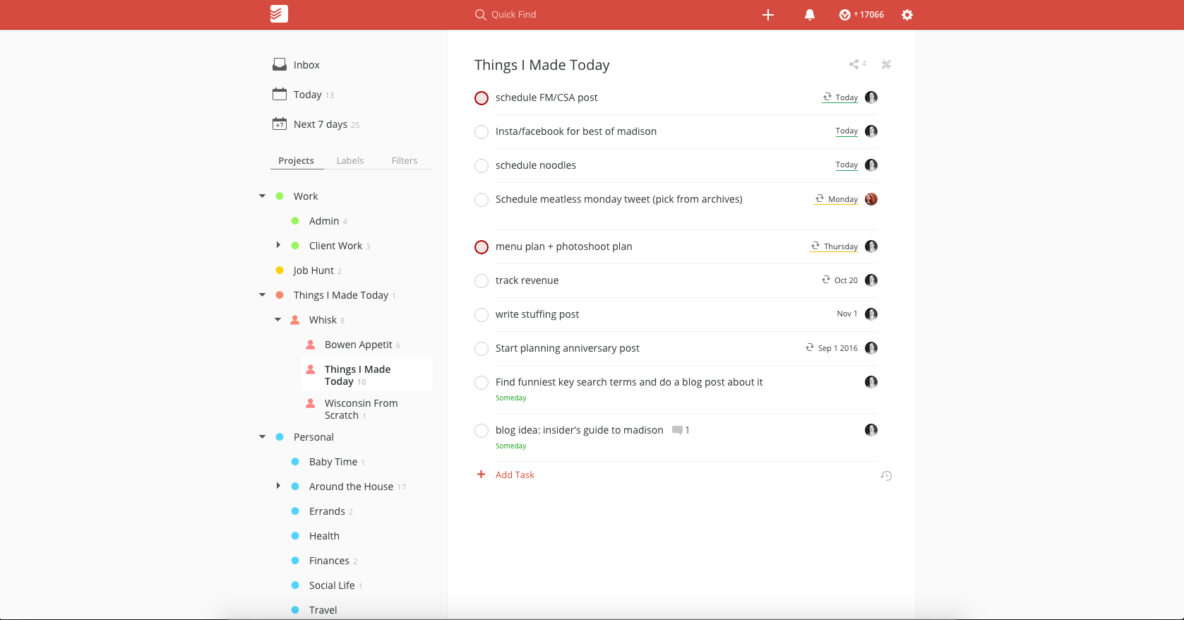 todoist pricing plans