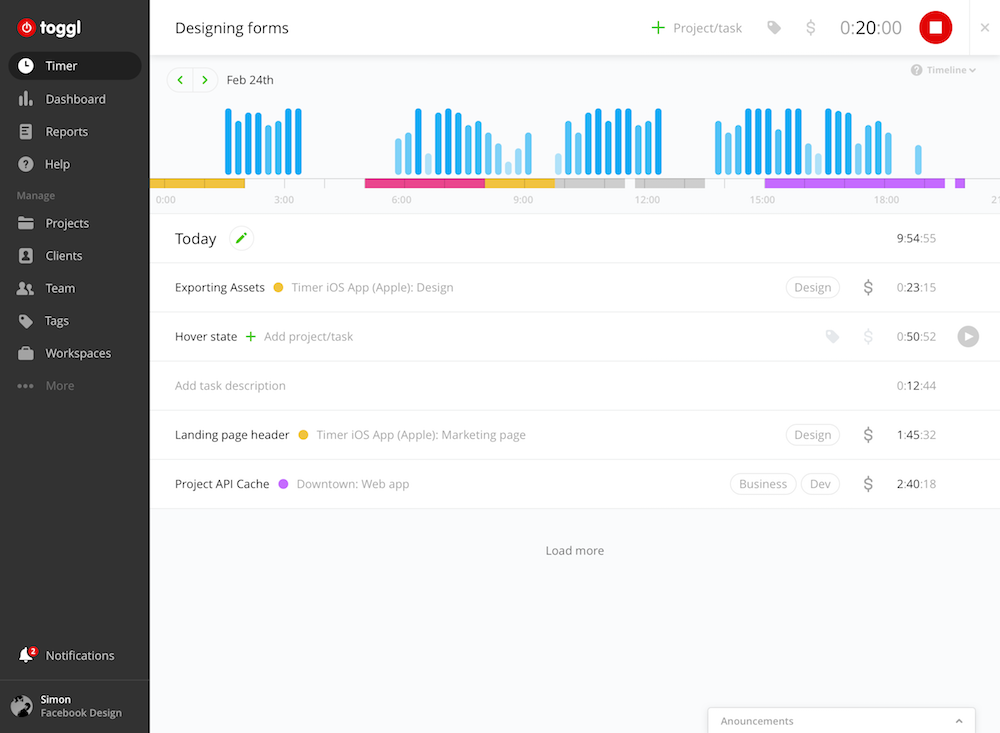 qbserve tracking video