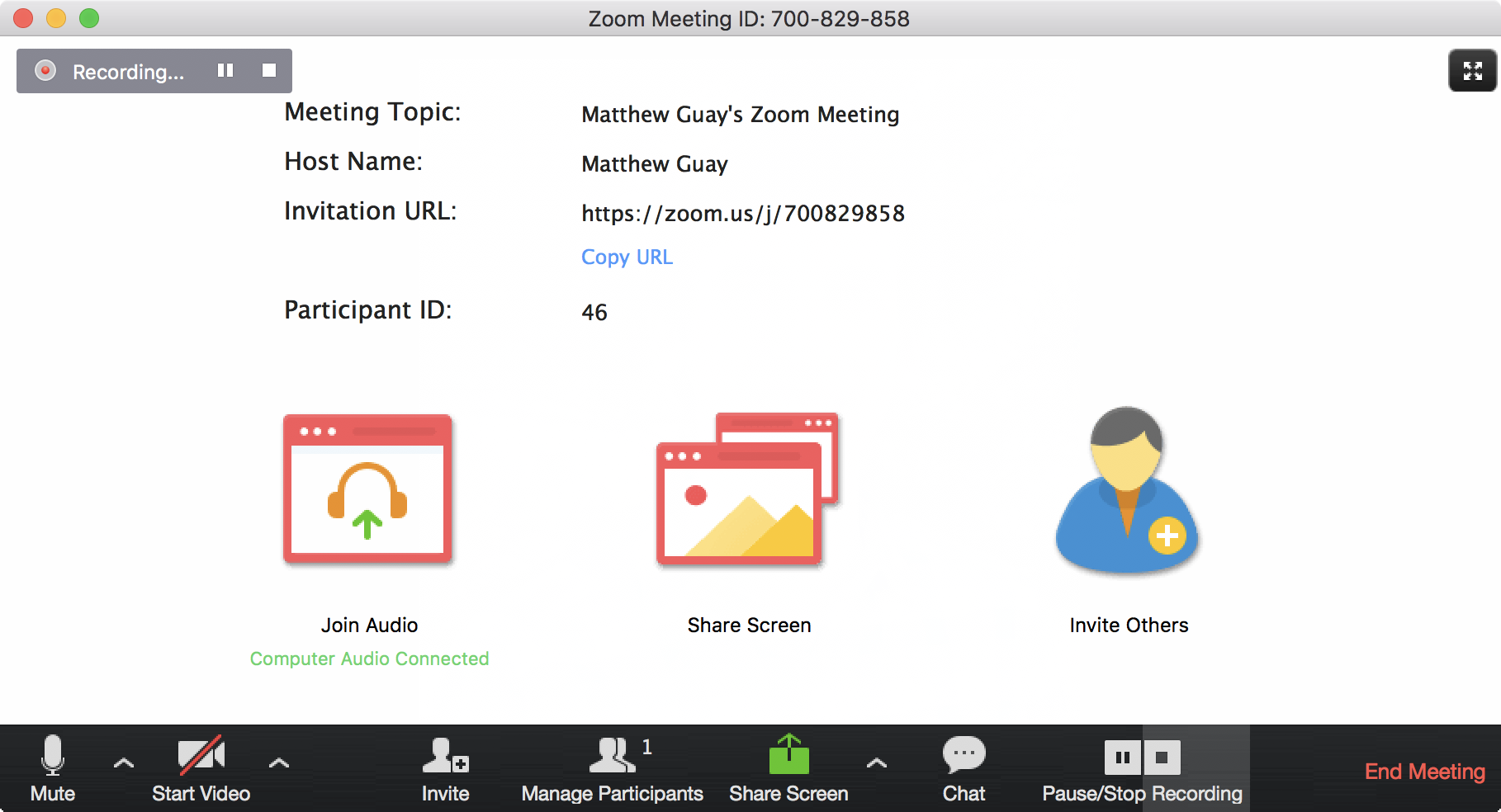 Zoom Record Call Mac