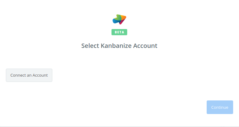 Click to connect Kanbanize