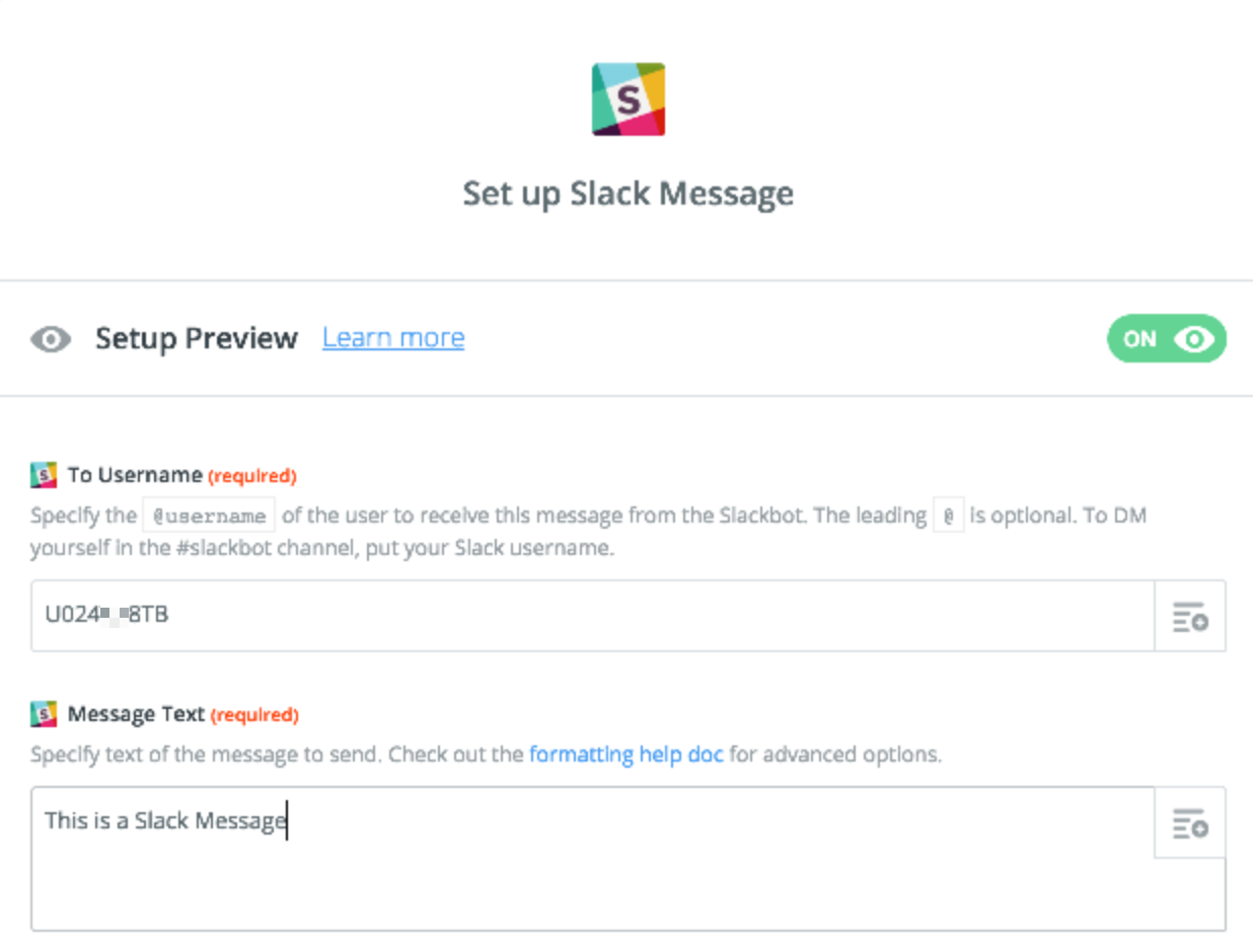 slack client does not display messages