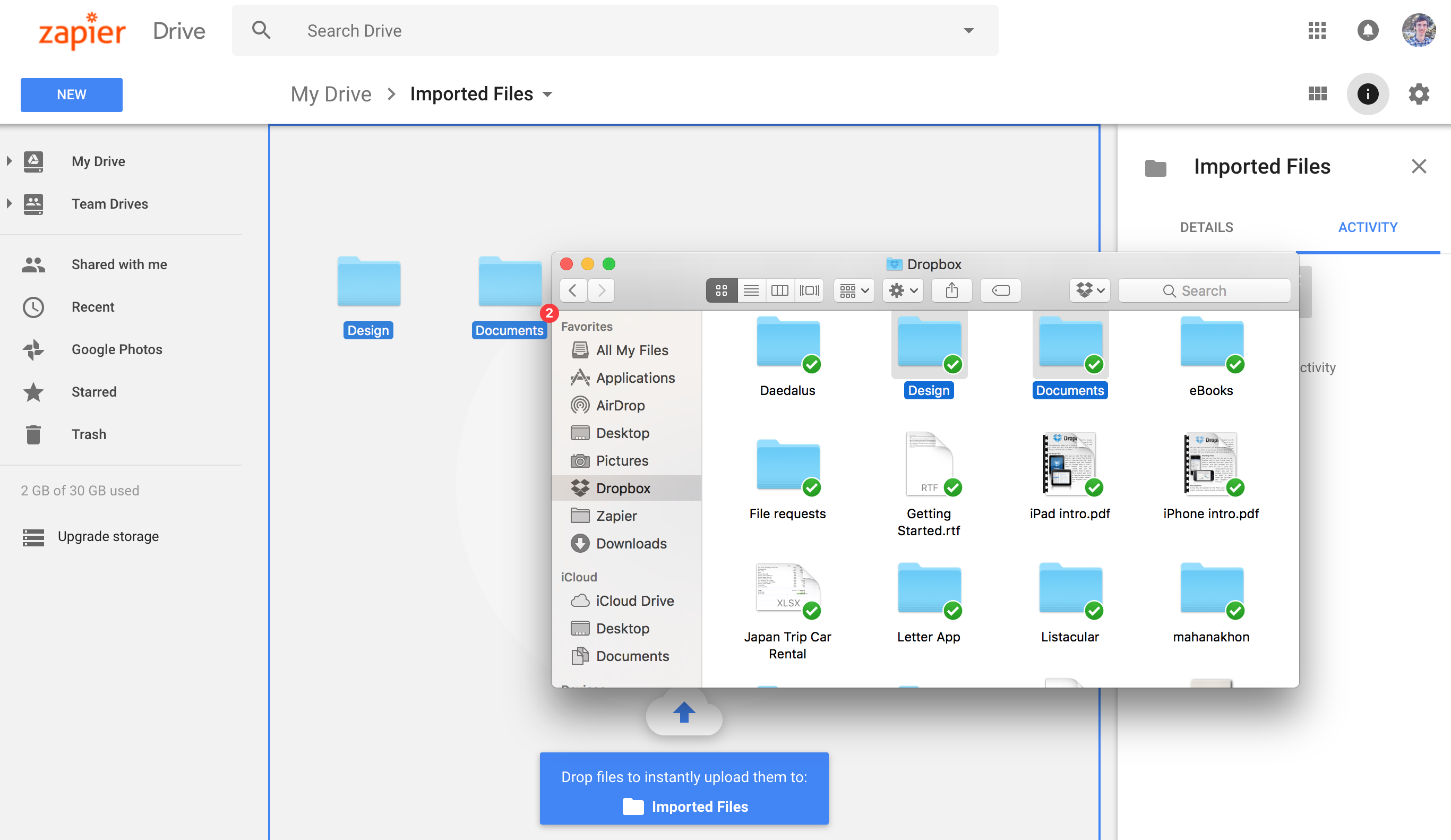 add google drive to file explorer like dropbox