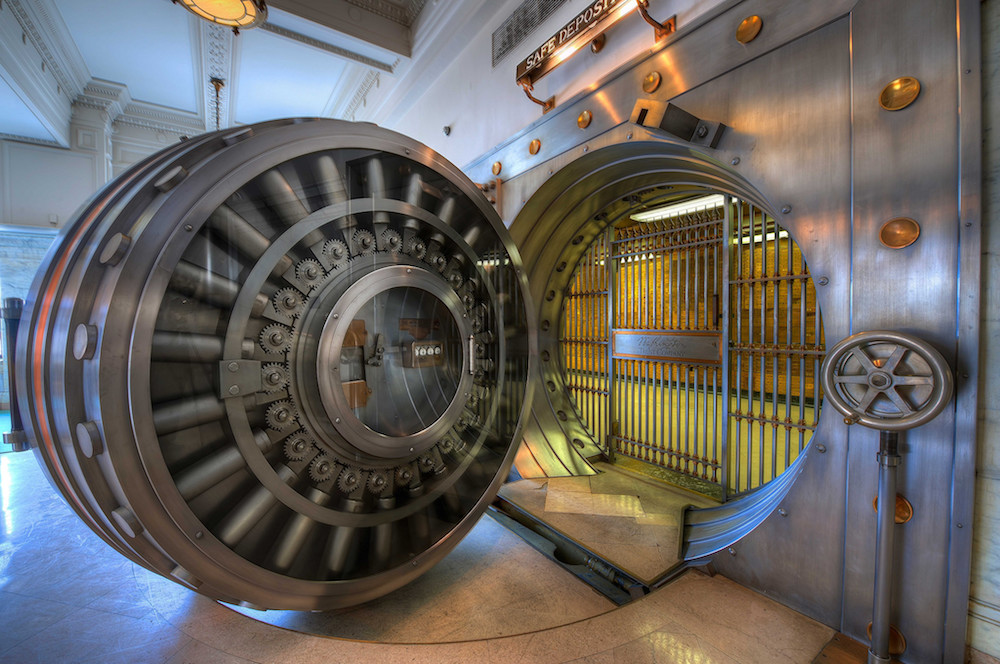 bank vault