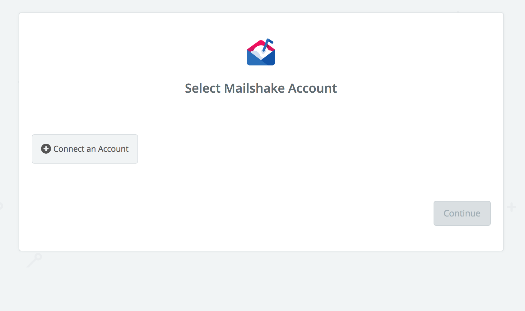 Click to connect Mailshake