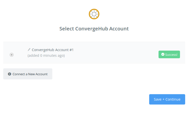 ConvergeHubconnection successfull