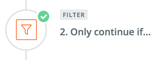 Zapier Filters