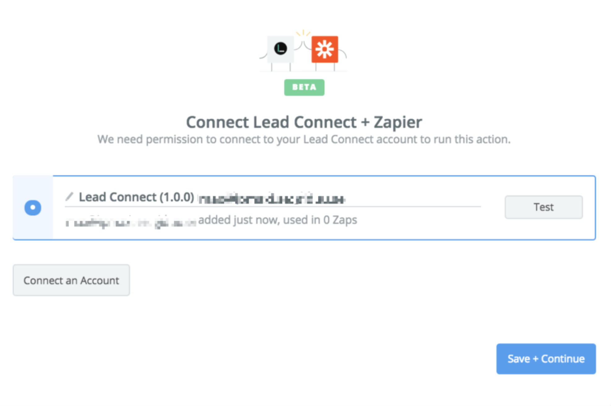 Lead Connect Integration Help & Support Zapier