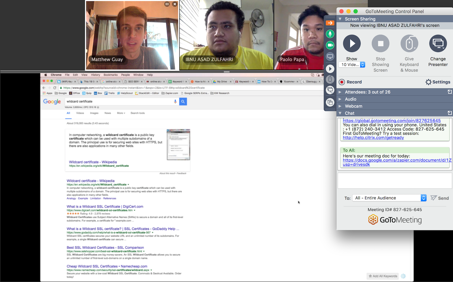 GoToMeeting Screenshot