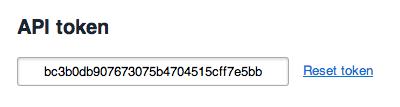Toggl API Key in Toggl