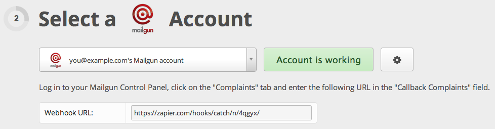 Zapier tests your account