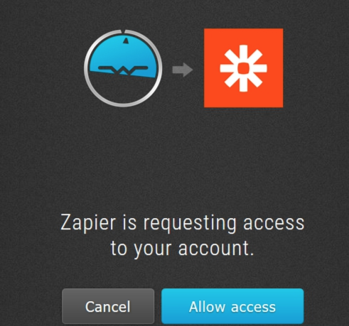 Authorize  UPilot on Zapier