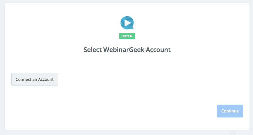Click to connect WebinarGeek