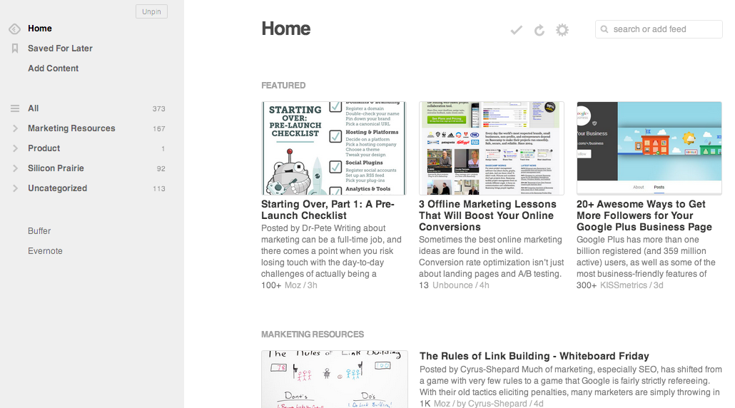 Feedly