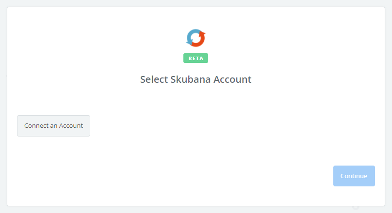 Click to connect Skubana