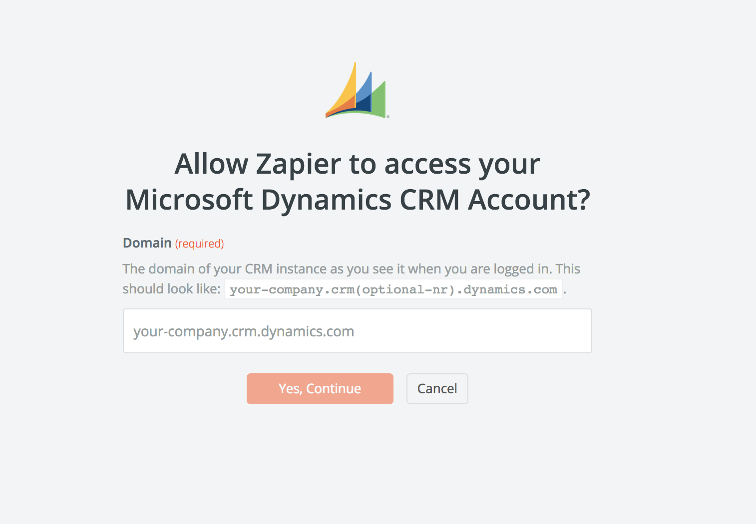 Microsoft Dynamics Domain URL