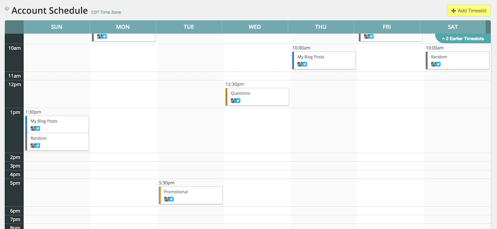 Scheduling Tweets with MeetEdgar’s content calendar