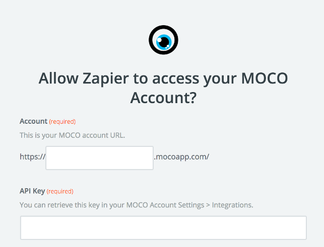 MOCO API Key