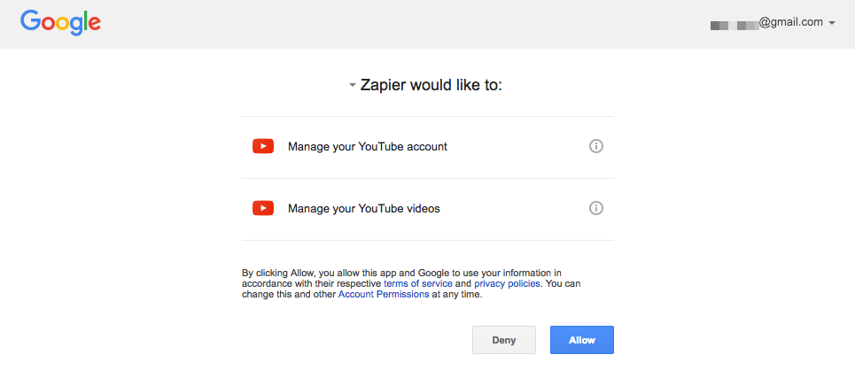 Youtube Integration Help Support Zapier - 