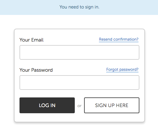 Login to MemberSpace
