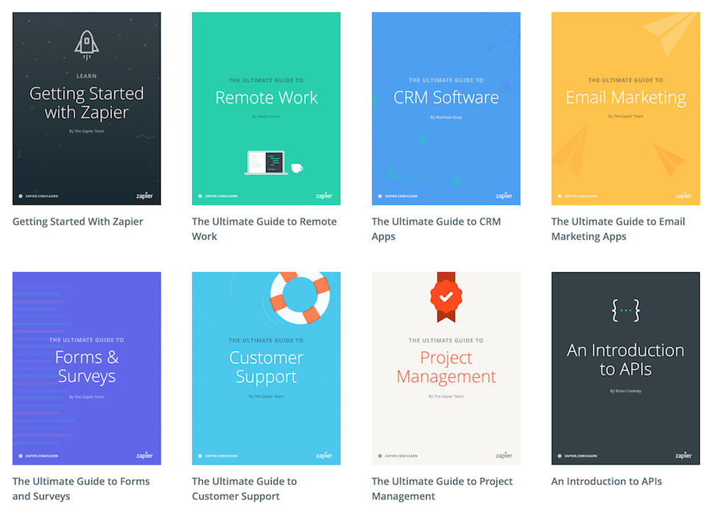 Zapier eBooks