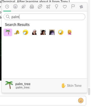 Find Slack emoji name