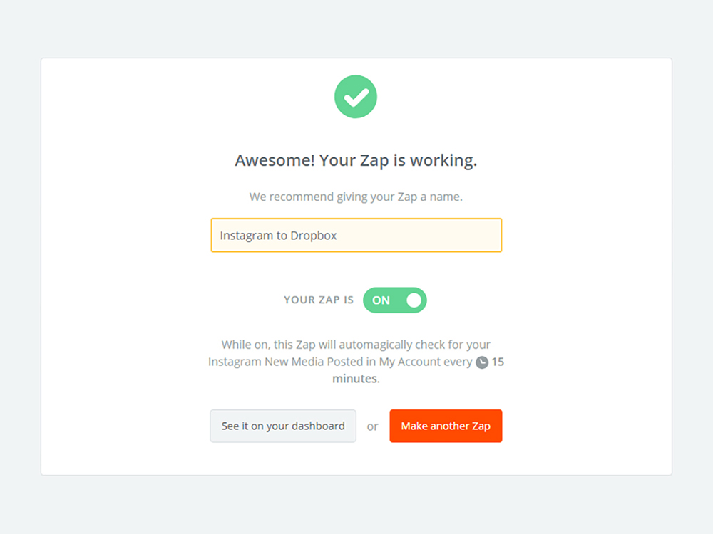 Download all your social media posts with Zapier