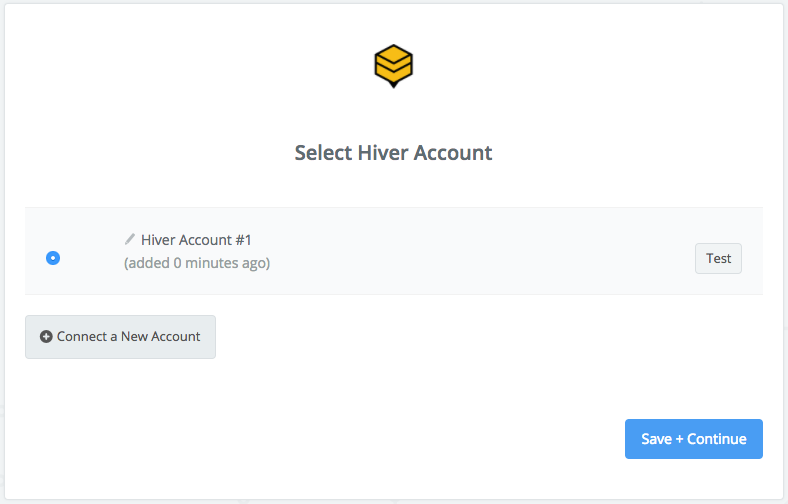 Hiver connection successfull