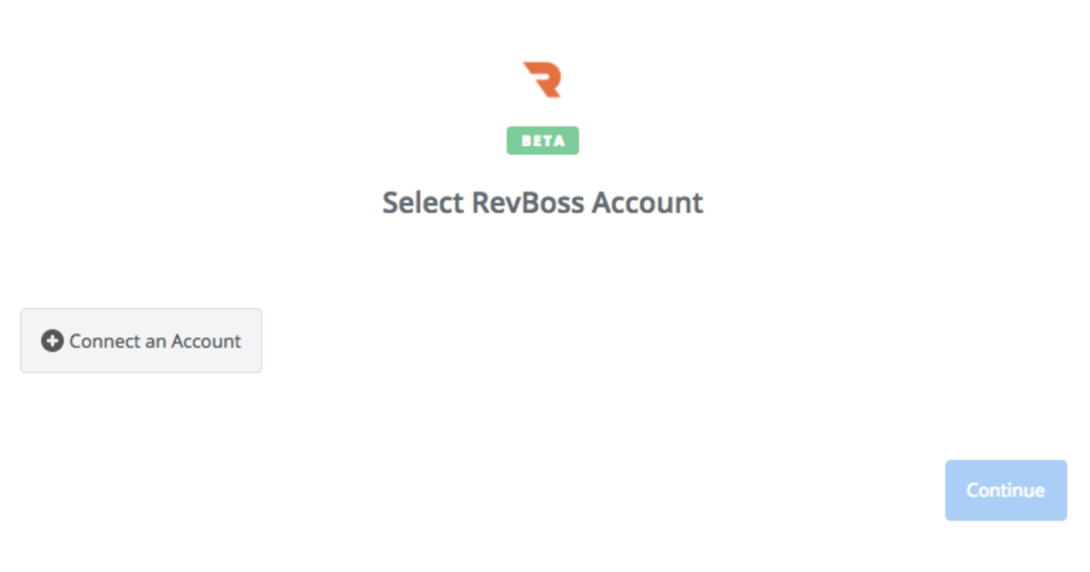 Click to connect RevBoss