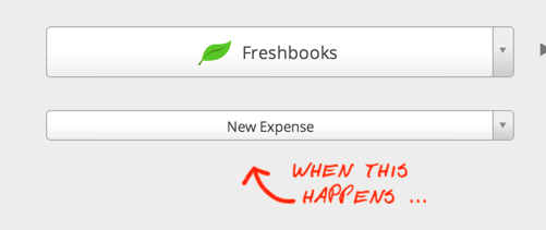 Freshbooks Expense Trigger