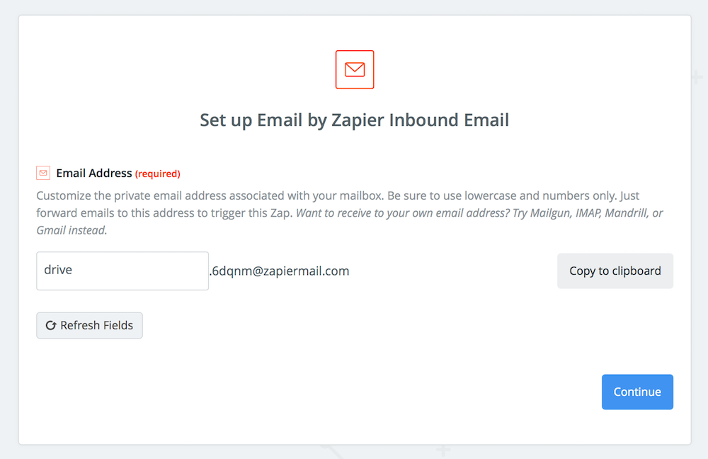 Email To Google Drive To Save Attached Files How To Do Anything In Apps Zapier