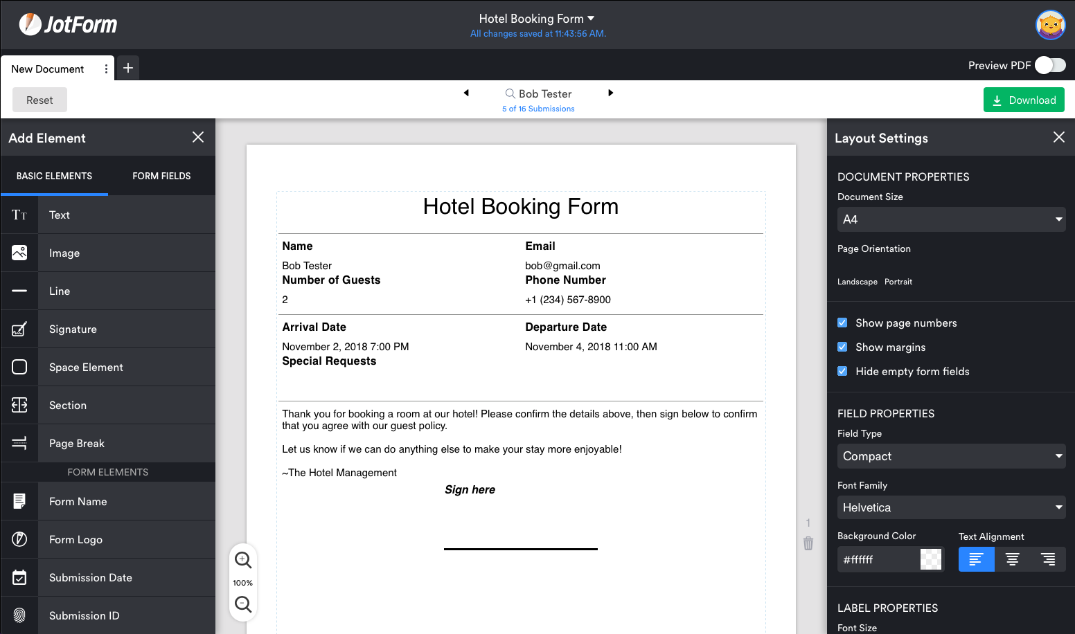 New for JotForm Build PDF Templates for Form Responses Updates Zapier