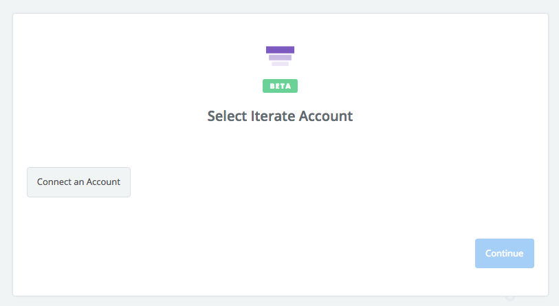 Click to connect Iterate