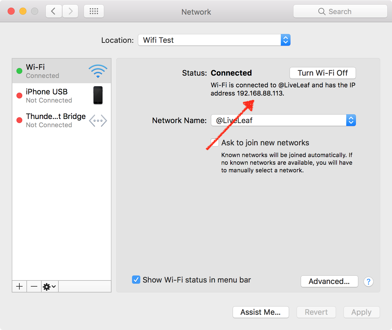 network IP Address