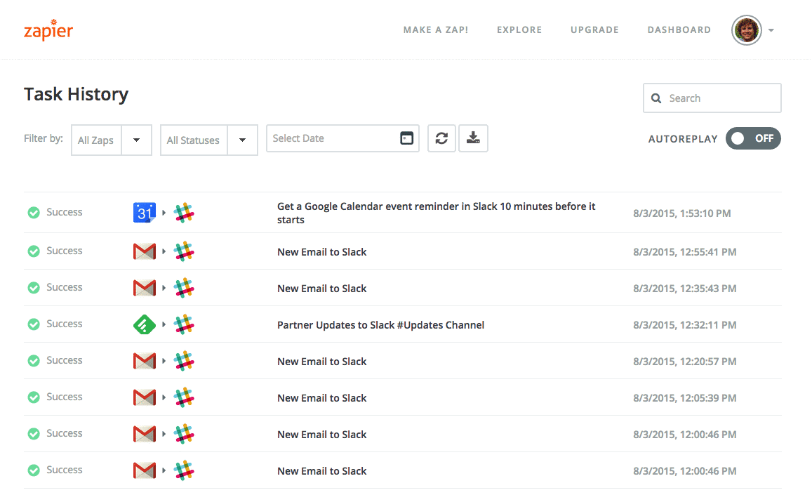 what is task in zapier