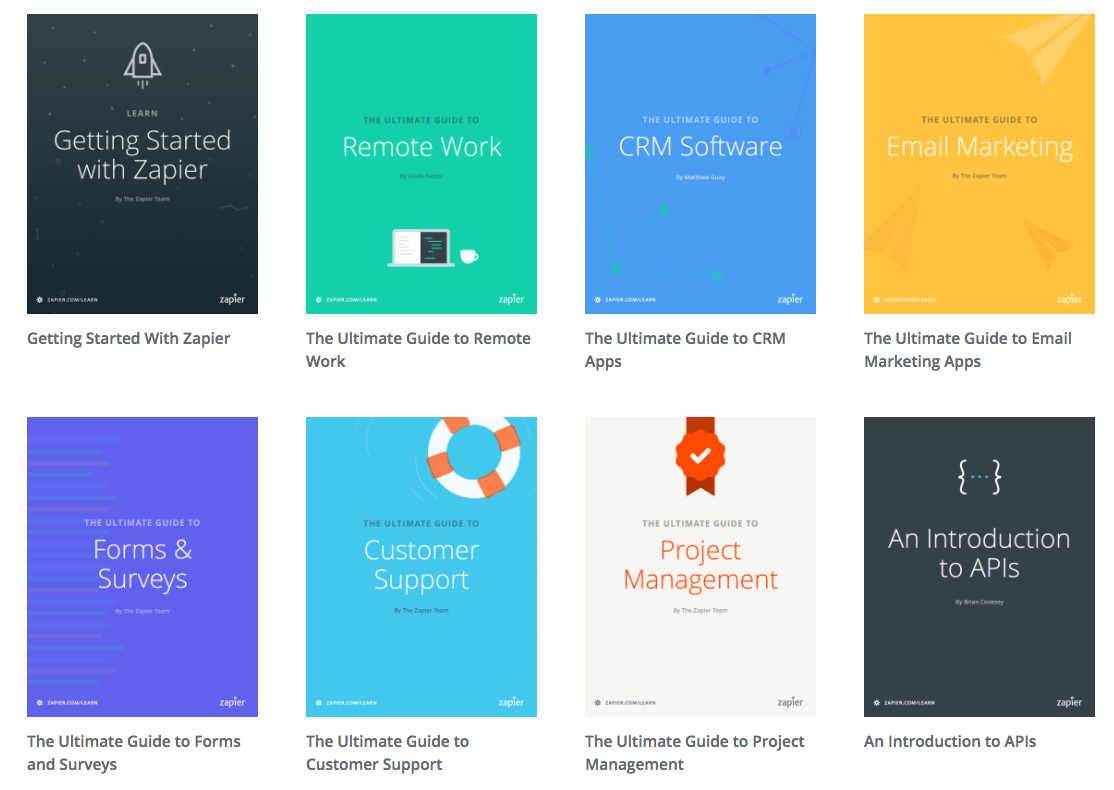 Zapier free eBooks