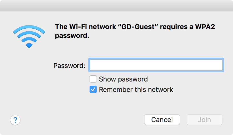 Wi-Fi login