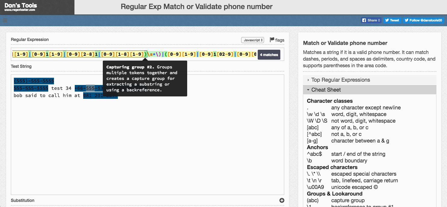 parsehub regex text extractor