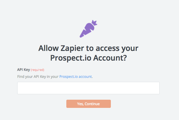 Prospect.io API Key