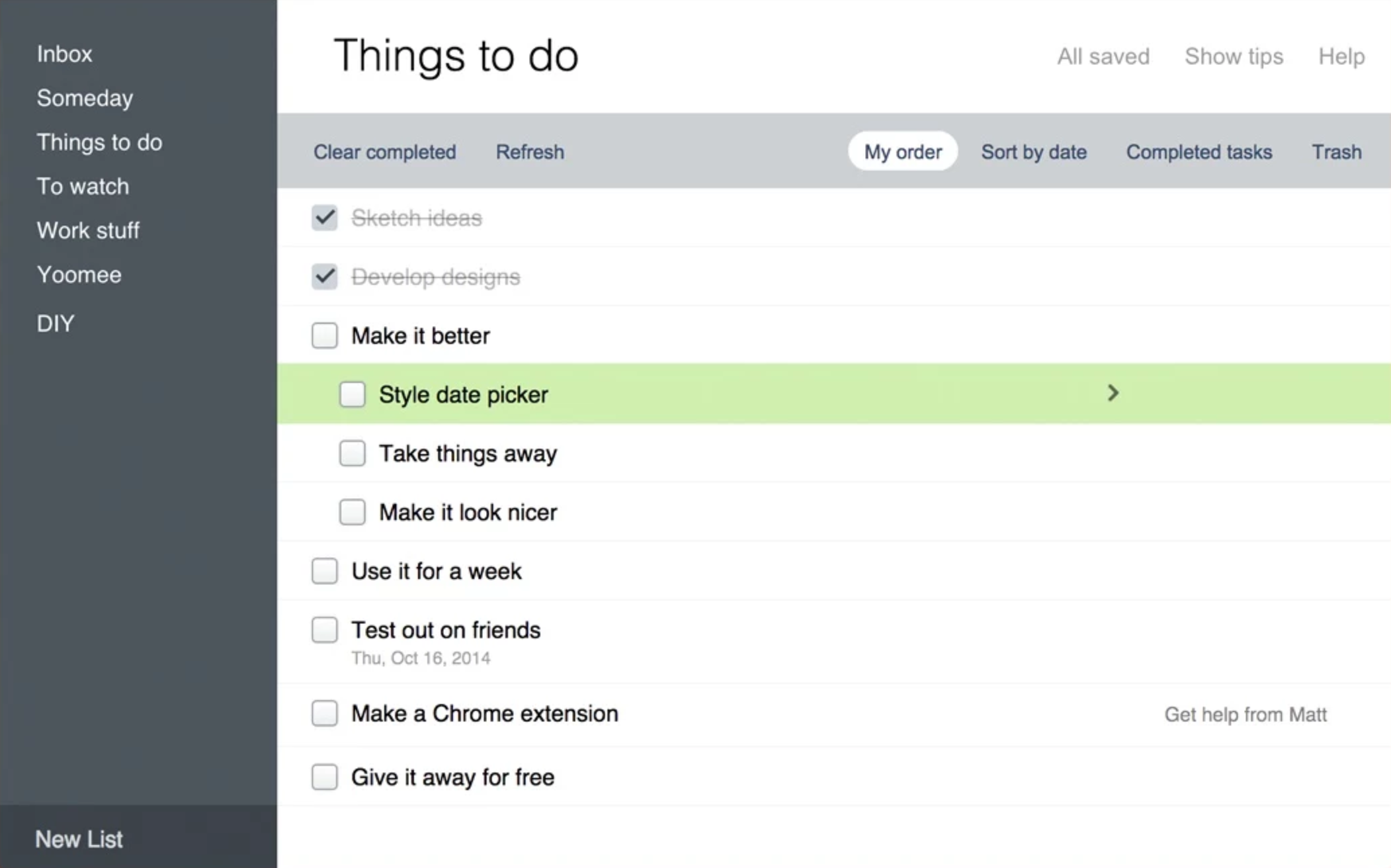 Better Google Tasks