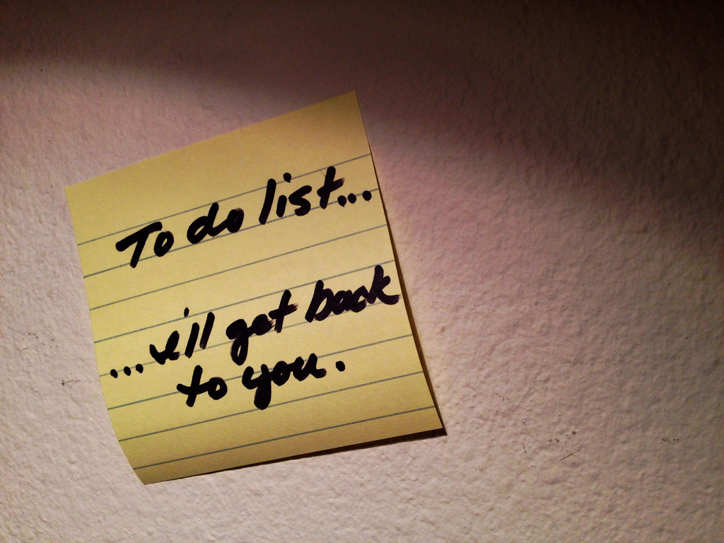 The Dark Side of Your ToDo List