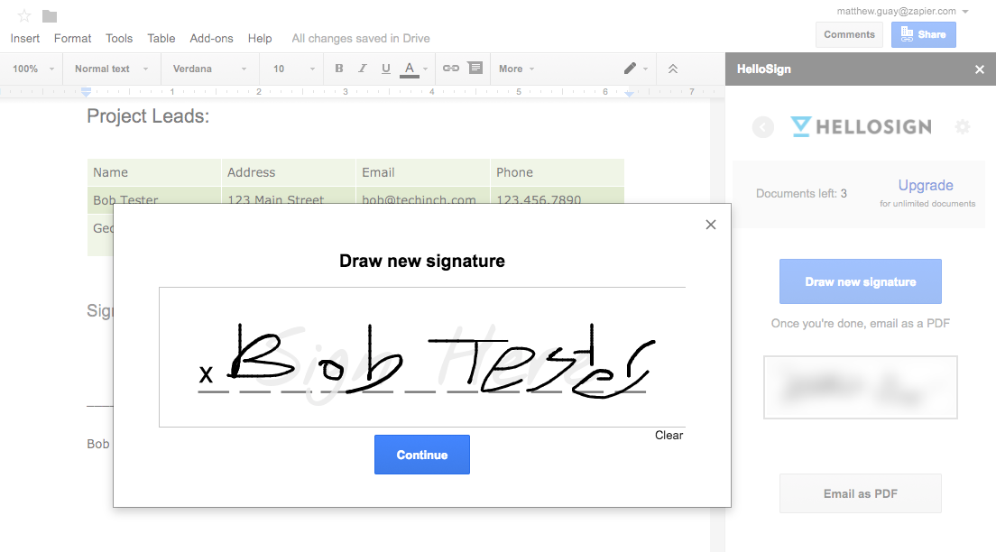 google docs sign in computer