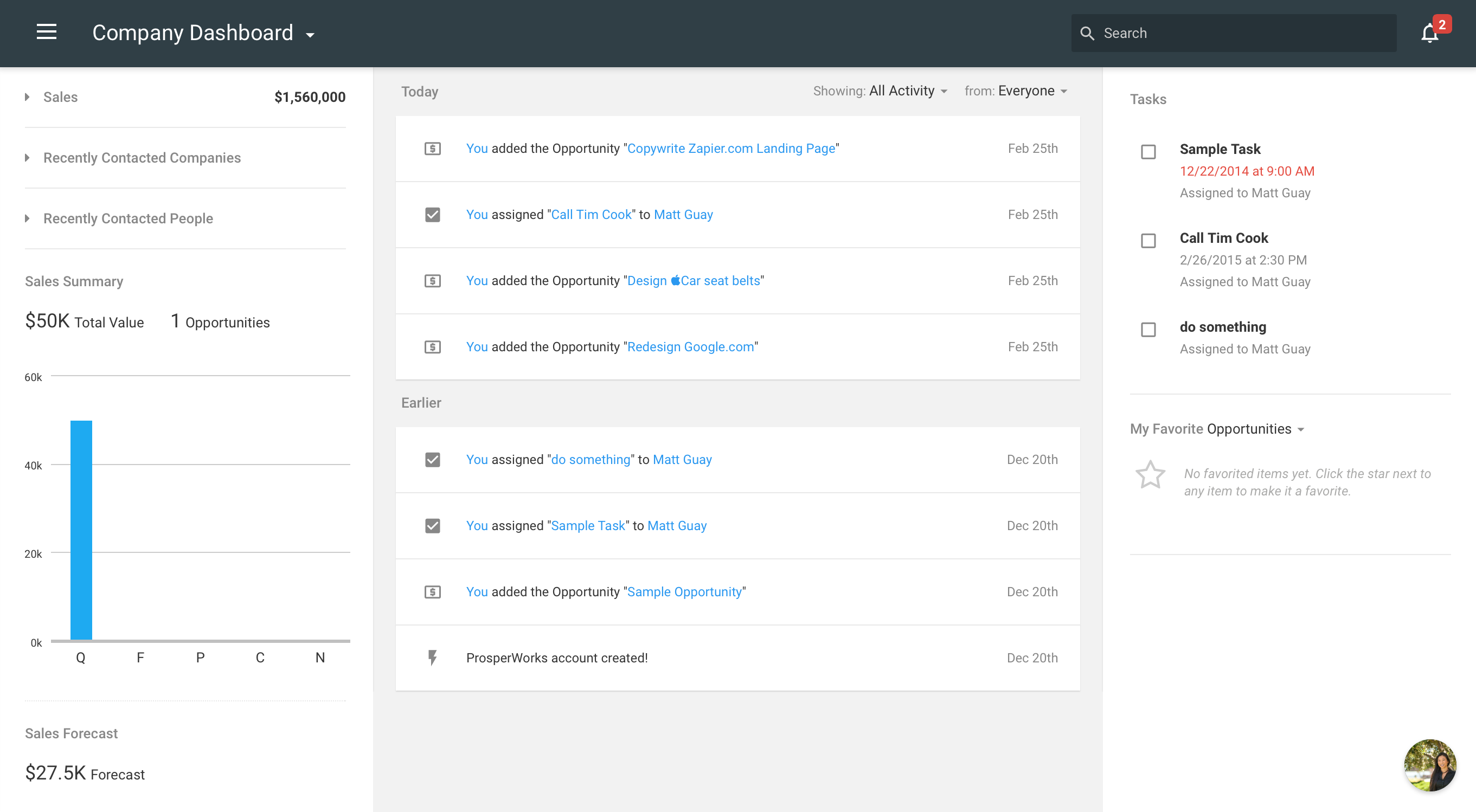 prosperworks features pricing alternatives and more zapier prosper works crm