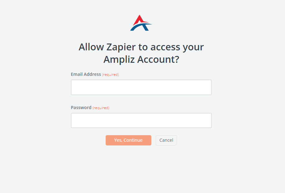 Ampliz username and password