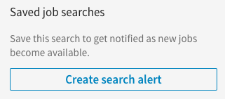 Save LinkedIn Searches