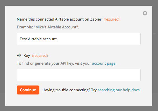 airtable and zapier and square