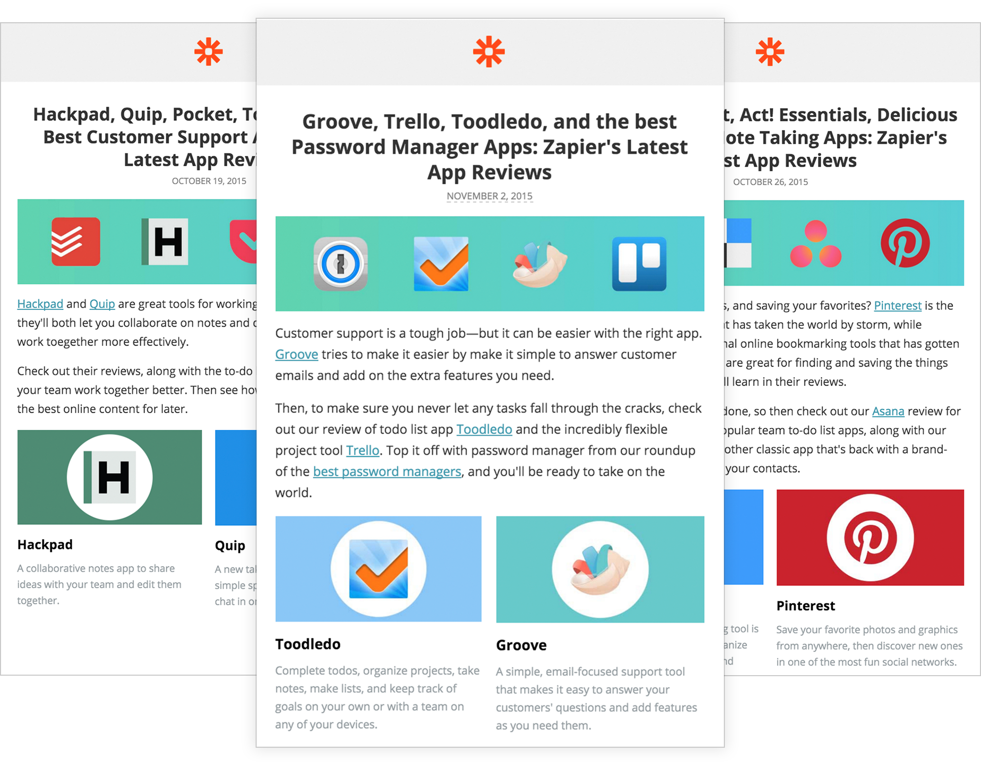 Discover the Best Apps with Zapier&rsquo;s Weekly App Reviews Email 