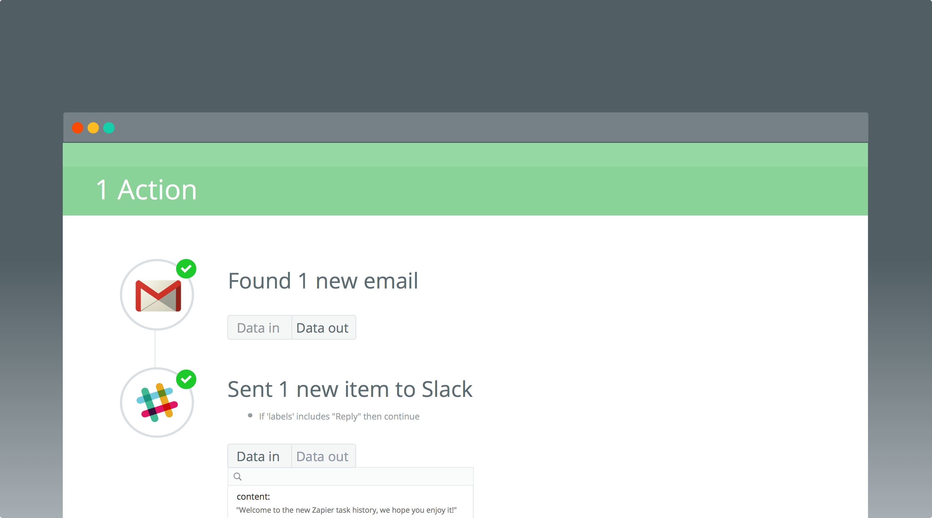 what is task in zapier